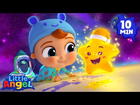 Twinkle Twinkle Little Star 🌟 Bedtime Adventure | Little Angel | Nursery Rhymes