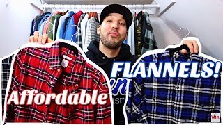 BEST AFFORDABLE FLANNELS! WINTER & FALL FLANNEL SHIRT OPTIONS! DEALS! STREETWEAR & MENSWEAR