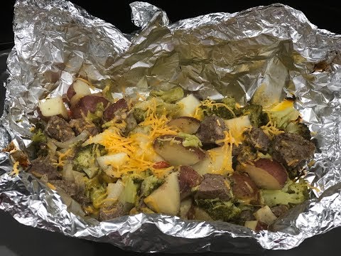 Steak & Potatoe Foil Pack | Steak Recipes | Southern Smoke Boss