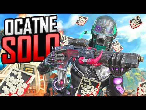 INSANE Octane SOLO 23 KILLS and 4,300 Damage Apex Legends Gameplay