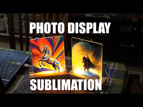 Sublimated LED Photo Display