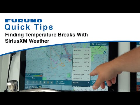 Finding Temperature Breaks with SiriusXM Weather