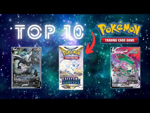 The 10 Most EXPENSIVE Silver Tempest Pokemon Cards ❄️ #top10 #silvertempest #pokemon