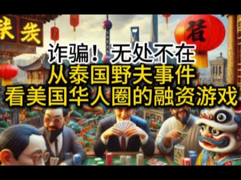 诈骗！无处不在 ，从泰国野夫事件看美国华人圈的融资游戏