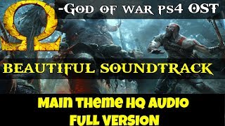 God of war ps4 OST- Main Theme FULL (HQ Audio)