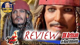 Hot Toys Jack Sparrow DX39 Artisan Edition Unboxing & Review | Sixth Scale Pirates Of The Caribbean