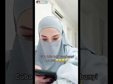 Neelofa || cuba teka bunyi apa