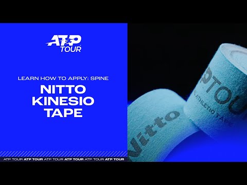 Learn how to apply Nitto Kinesio tape on the spine