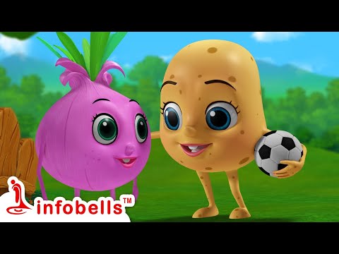 আলু কাচালু নতুন প্রতিবেশী - Aloo Kachaloo | Bengali Rhymes & Cartoons | Infobells #alookachaloobeta