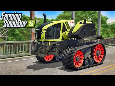 New Mods - Claas Prototype, Tool Height Control For Headers, & Realistic Weather! | Farm Sim 25