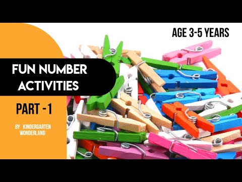 Fun Number Activities for Kids: Engaging Learning for Ages 3 to 5 #kidsactivityideas #numbersgame