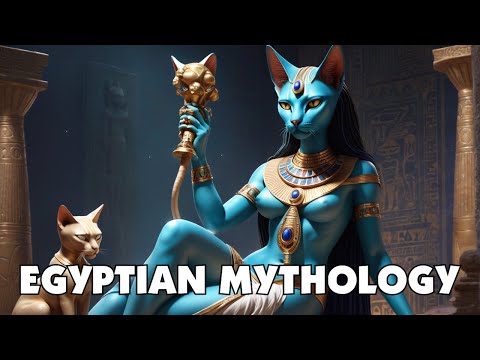 Egyptian Mythology;  Apep, Bennu, Ammit, Serpopards, Anubis, Sphinx,