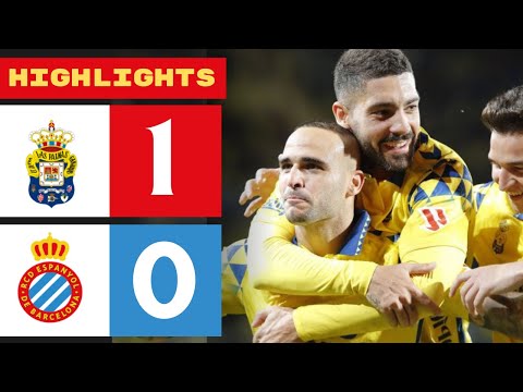 Las Palmas - Espanyol | 1:0 | Highlights | La Liga 2024-25 | Las Palmas Espanyol