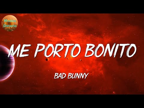 ♩ Bad Bunny - Me Porto Bonito | Cris MJ, Rauw Alejandro, Shakira (Letra\Lyrics)