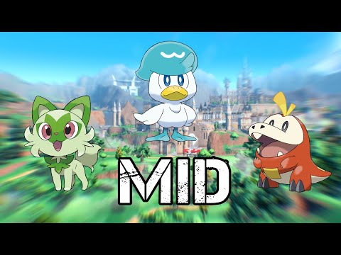 Scarlet & Violet’s Starter Evolutions Are MID…