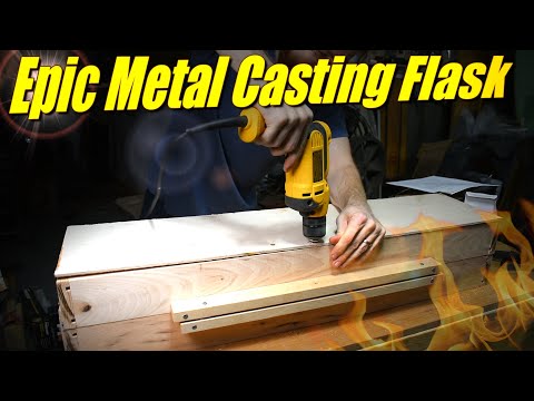 Best Metal Casting Flask Design Stolen From Black Beard Projects