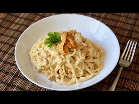 Creamy Uni Pasta Recipe - Japanese Cooking 101