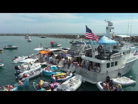 Dana Point Yacht Club Raft Up