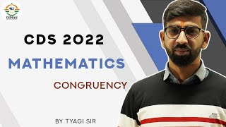 Maths for CDS 1 2022 | Maths for AFCAT 2022 | 8.4 | Congruency