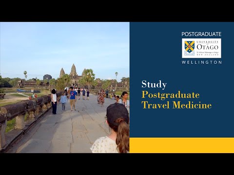 Study Travel Medicine at University of Otago, New Zealand