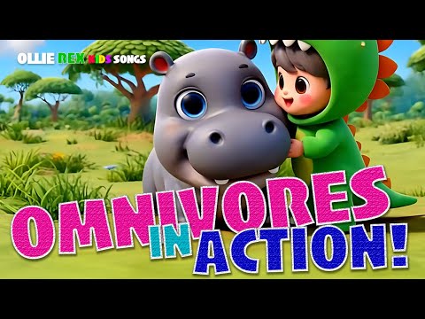 Omnivores! 🌿🥩 Fun Kids Song About Animals That Eat Everything!