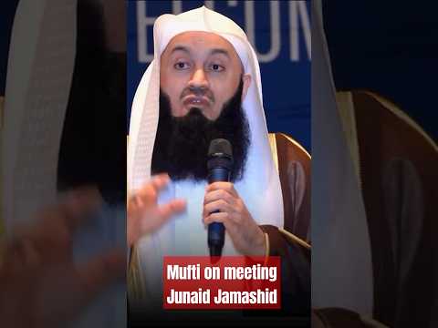 Mufti Menk meeting Junaid Jamshid