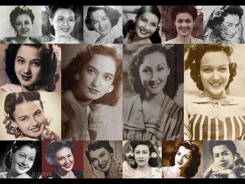 Philippine Cinema Popular Actress (from 1910s to 1940s)