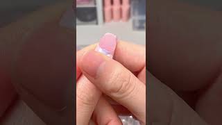 ASMR applying   Mymelody nails #mymelody #sanrio #asmr