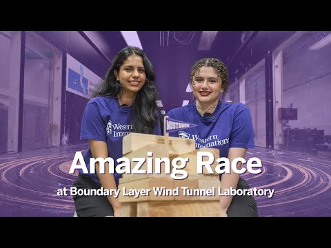 Amazing Race featuring the Boundary Layer Wind Tunnel Laboratory