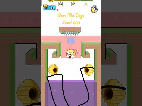 5 Second Doge Saver. Save The Doge Level 209 #savethedoge #shorts #shortsvideo #gameplay #mobilegame