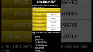 Sydney pools Live Draw 18 Jan 2025 #SydneypoolsLivedraw #sydneylivedraw #SydneypoolsHariIni