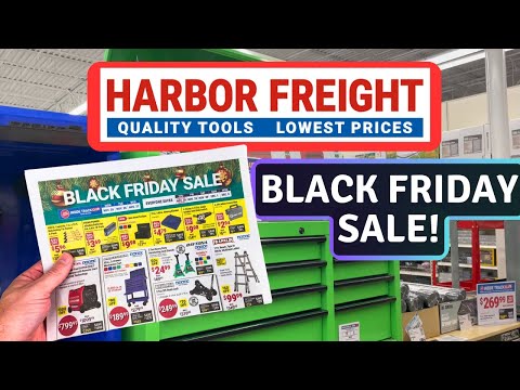 Harbor Freight Black Friday Tool Sale 2024