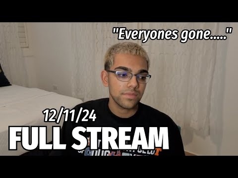 Everyone is gone... | N3ONS FULL KICK STREAM [12-11-24]