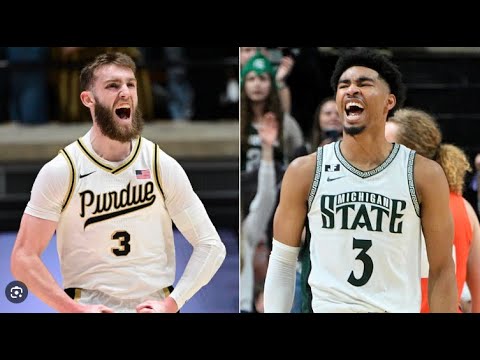 College Basketball Preview Show Purdue vs Michigan State, preview and prediction