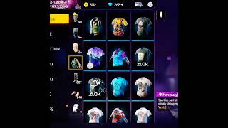 OLD RARE T - SHIRT IN MY ACCOUNT #rarebundle #rareitemfreefire  #ffshorts #freefire #sresports