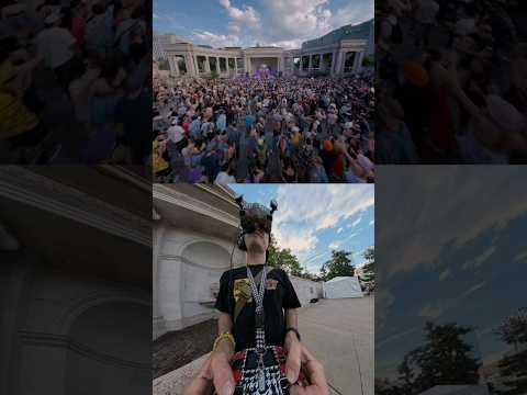 he thought the djs took requests. guy rushes stage at Regenerate Fest in #Denver #fpv #music