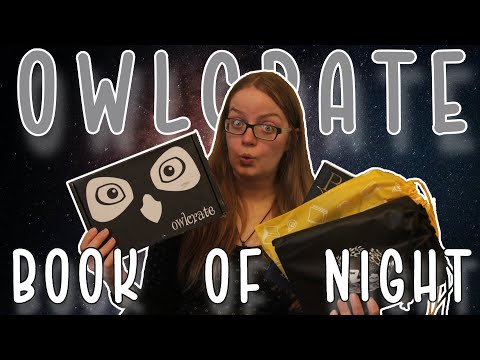 OWLCRATE BOOK OF NIGHT UNBOXING | reacting to OwlCrate's gorgeous collaboration with Holly Black