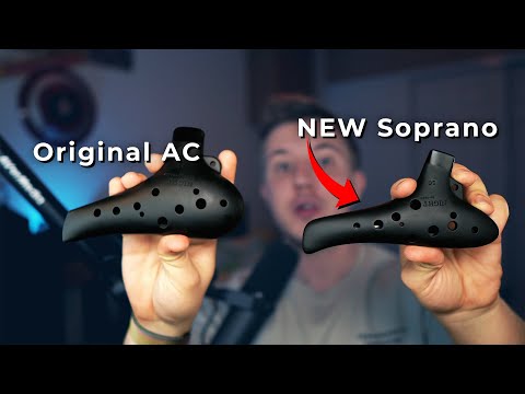 Night by Noble made a SOPRANO Plastic  Ocarina