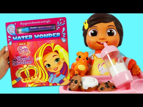 Cocomelon Nina Gets Bedtime Story with Sunny Days Water Wonder!