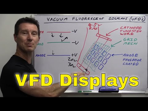 EEVblog 1601 - How VFD (Vacuum Fluorescent) Displays Work