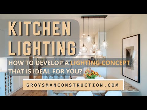 KITCHEN LIGHTING: HOW TO DEVELOP A LIGHTING CONCEPT THAT IS IDEAL FOR YOU? - Home Remodeling