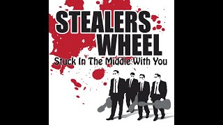 Stealers Wheel - Stuck In The Middle With You (4K/Lyrics)