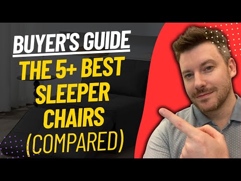 TOP 5 Best Sleeper Chairs - Best Sleeper Chair Review (2024)