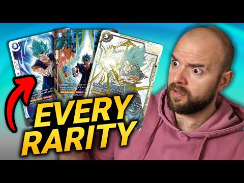 I Pulled EVERY RARITY Vegito in Fusion World Set 2 Packs