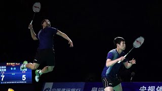 【广东小将一黑到底男双夺冠🏆】🇨🇳任翔宇/梁伟铿击败奥运冠军张楠男双登顶！Young player won MD Champion by beating  Zhang Nan/Feng YanZhe!