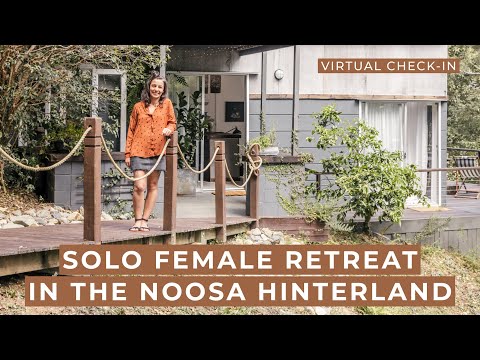 Solo Female Retreat With Incredible OUTDOOR BATH in Noosa Hinterland | Slow Stays Virtual Check-In