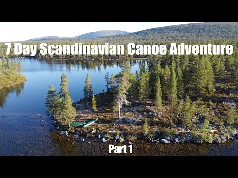 7 Day Scandinavian Wilderness Canoe Trip.  Part 1 -  Rogen Naturreservat, Sweden.