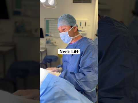 Take a peek bts of a neck lift procedure with renowned specialist, Mr. Paul Tulley. 🩺✨#necklift