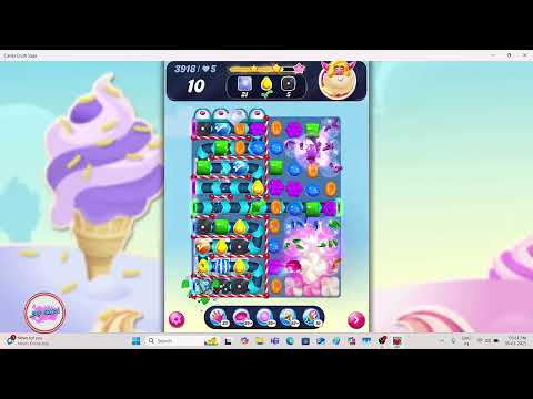 Candy Crush Saga Level 3918 NO BOOSTER