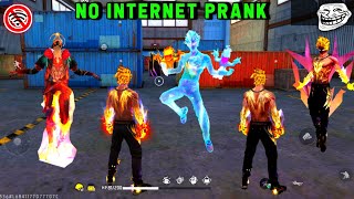 No Internet Prank 🚫 With New Paradox Legendry Bundle ⚡999+ Prank 😈 Garena Free Fire 🔥 Y GAMING